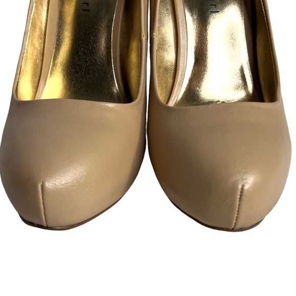 Madden Girl Hollisss Nude High Heel Pumps Size 8.5 - Picture 2 of 7